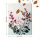 thumbnail image 3 of Qisvanset 12x16 Inch 2D Flat Framed Canvas Art, Jehovah Jireh Preppy Pink Floral Bible Verse Home Wall Merch Decor, 3 of 5
