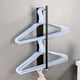 thumbnail image 3 of Magnetic Clothes Rack,Storage Rack,Side Space Saving,Wall Mounted Towel Rack for Increased Storage Space 45cm, 3 of 5