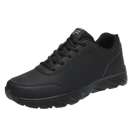

WEAIXIMIUNG House Shoes for Men Mens Shoes Large Size Casual Leather Laace up Casual Fashion Simple Shoes Running Sneakers