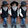 Binmer Toddler Kids Baby Girl Winter Warm Clothes Faux Fur Waistcoat Thick Coat Outwear