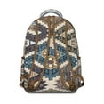 thumbnail image 2 of Rustic Artistic Natural Floral School Backpack, Durable and Scratch-Resistant, Adjustable Shoulder Straps with Earthy Bohemian Style and Vintage Fashion Pattern for Student, 2 of 6