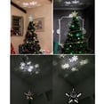 thumbnail image 5 of Star Christmas Tree Topper Lighted with Built-in Rotating Magic Ball, LED Treetop Projector for Crown Christmas Tree, Holiday/Winter Home Wonderland Party Ornament, Gold, 5 of 7
