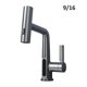 thumbnail image 1 of Mezclador de agua fría y caliente con grifo de lavabo con rociador extraíble para baño y cocina, 1 of 6