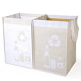 thumbnail image 3 of Recycle Waste Bag for Kitchen Home Indoor Recycling Bins Trash Sorting Organizer, 3 of 8