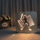 thumbnail image 4 of Rawiri Luces 3D de madera, luces nocturnas de personajes, regalos de ambiente decorativos, 4 of 5