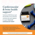 thumbnail image 4 of Youtheory K2 and D3 Daily Vitamin Supplement for Calcium Absorption, Bone Strength and Cardiovascular Support, 60 Vegetarian Capsules, 4 of 7