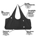 thumbnail image 4 of Large Yoga Mat Bag, Large Yoga Bag or Yoga Mat Carrier with Side Pocket, Fits Most Size Mats, Black, 4 of 4