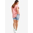 thumbnail image 2 of Ellos Women's Denim Bermuda Shorts Shorts, 2 of 6