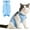 Blue, variant on Cat Recovery Suit, Breathable Cat Surgery Recovery Suit , Cat Onesie for Cats After Surgery Spay Surgical Abdominal Wound Skin Diseases Cone of Shame Alternative