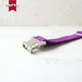 thumbnail image 4 of Cat Collar Personalized Design Purple Velvet Pet Collar-L, 4 of 5