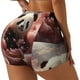 thumbnail image 1 of Fotbe Cute Cloud Panda Shorts Sin Costuras – Shorts Deportivos de Cintura Alta para Mujer, Elásticos para Gimnasio, Yoga, Running o Ciclismo-Small, 1 of 8