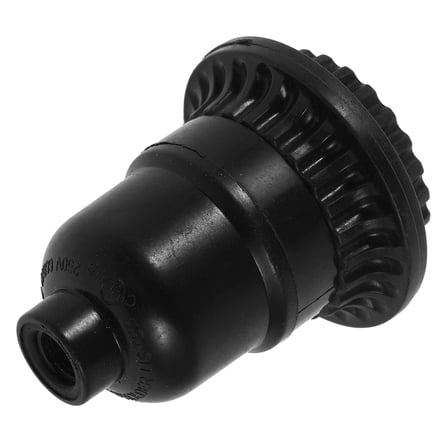 FRCOLOR 1Pcs Bulb Socket Black with Pull Chain of Desk Lamps and Floor Lamps