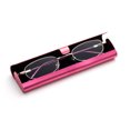 thumbnail image 4 of Newbee Fashion-Portable Compact Reading Glasses in Aluminum Case Metal Oval Shaped Reading Glasses with Spring Hinge in Portable Compact Case Lightweight Reader Slim Design Comfort fit, 4 of 7
