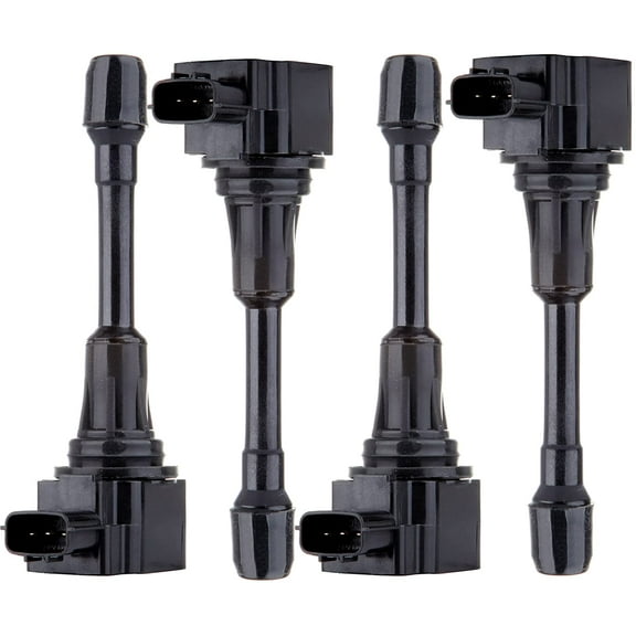 SCITOO 100% New 4pcs Ignition Coil OE: UF549 C1696 5C1753 Set Compatible with Nissan Altima/Cube/Rogue/Versa/Sentra 2007-2011 Automobiles