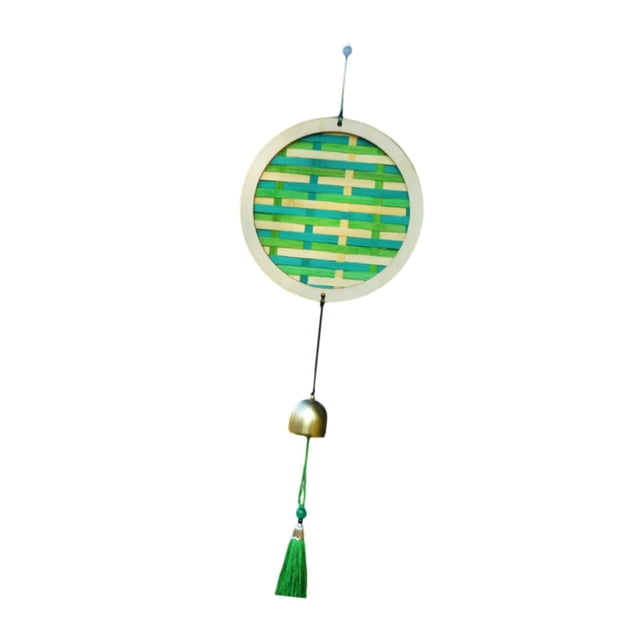 Kit de campaña de viento para niños Decoración CHIMES CHIMES PARA BALCONIES Ventana de porche verde