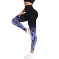 thumbnail image 1 of Gibobby Leggings yoga mujer Pantalones de fitness ajustados de cintura alta para mujer(Morado,G), 1 of 5