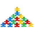 thumbnail image 2 of Cergrey Balancing Game Toy,Balance Blocks Toy,16Pcs/Set Cartoon Colorful Block Balancing Toys Children Early Educational  Wooden Balance Game, 2 of 8