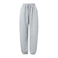 thumbnail image 6 of Nestiefly Petite Sweatpants For Women Trendy Elastic Waist Bottom Lounge Pant Lightweight Baggy Joggers With Pocket 2026 Gray M, 6 of 6