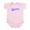 Petal Pink, variant on CafePress - Vintage Memphis (Blue) Infant Bodysuit - Baby Light Bodysuit, Size Newborn - 24 Months