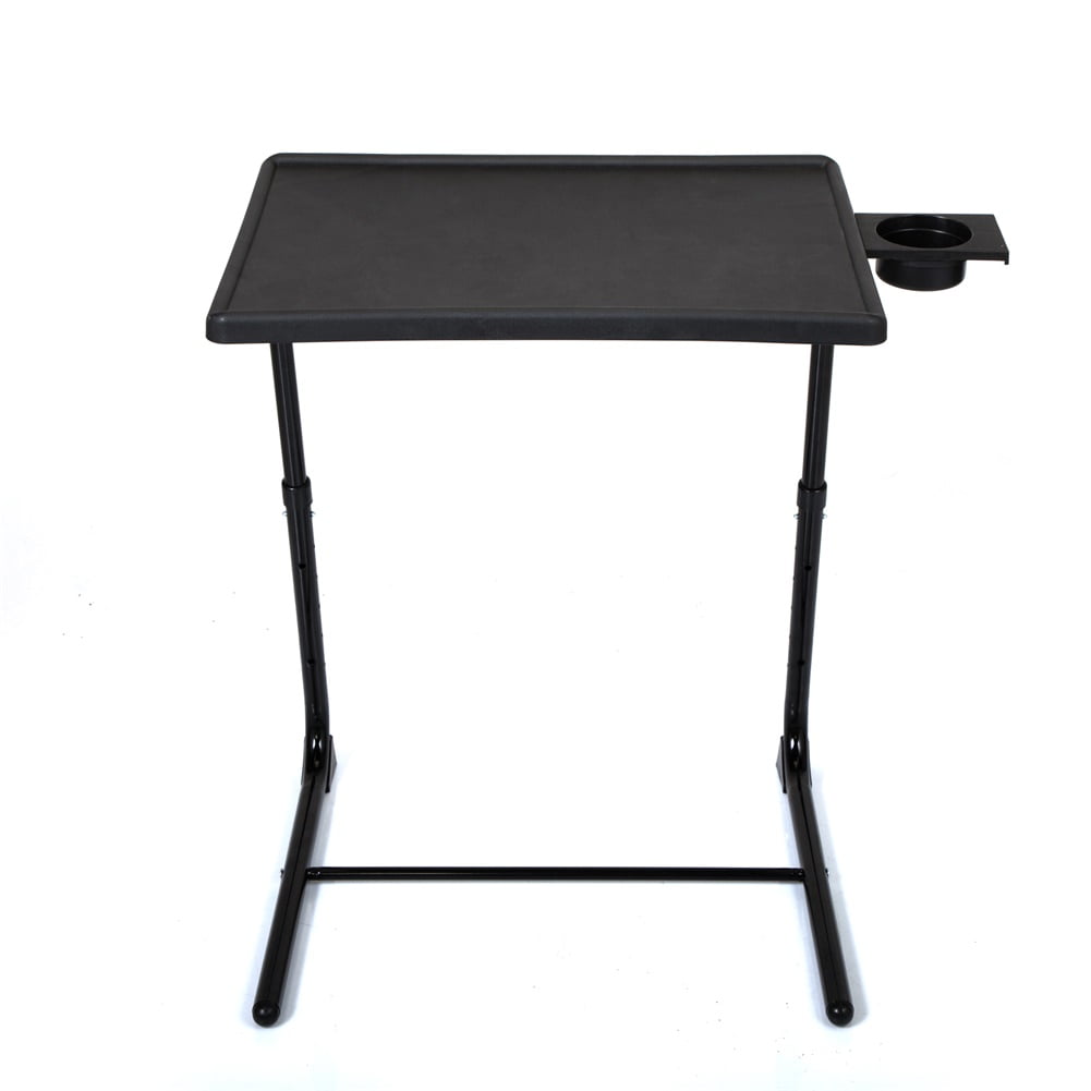 Lowestbest TV Tray Table, Folding Laptop Table with 6 Heigh Adjustable, Multifunctional TV Table Tray for Eating & Reading (1 Pack) Lowestbest TV Tray Table, Folding Laptop Table with 6 Heigh Adjustable, Multifunctional TV Table Tray for Eating & Reading (1 Pack)