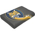 thumbnail image 6 of Quinnipiac University Logo Fleece Blanket, Very Soft Microfiber Flannel Blanket for Couch Warm and Cozy for All Seasons, 6 of 6