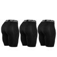 thumbnail image 3 of Pantalones cortos de compresión para hombre de 3 piezas, de secado rápido, elásticos, transpirables, Abanopi Pantalones cortos deportivos para hombre, 3 of 7