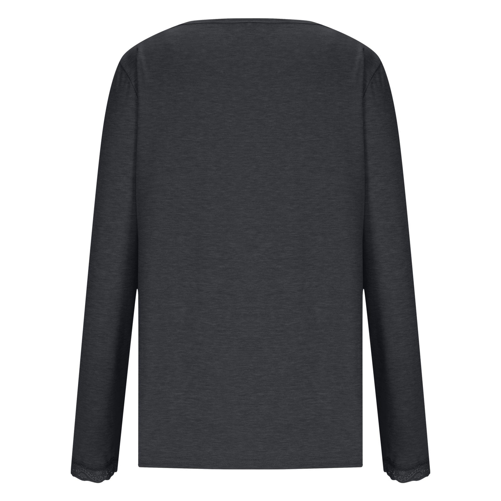 Blouse Femme Chic à Manches Longues - Marque - Modèle - Violet - Col En