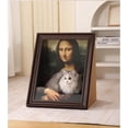 thumbnail image 2 of Mona Lisa Cat Scratcher Bed, Cat Living in Famous Painting, Art 4D Oil with Arm Front Panel, Easy-to-Assemble Bed Couch Cave Condo Creative Home Decoration (Mona Lisa,One Size), 2 of 7