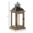 thumbnail image 3 of Zingz & Thingz Zingz & Thingz Monticello Wooden Lantern, 3 of 6