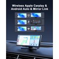 thumbnail image 2 of Pantalla Apple CarPlay inalámbrica Avylet de 8.1 pulgadas con cámara de respaldo, 2 of 7