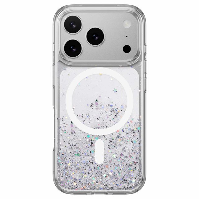 SwitchEasy Étui Starfield 3D MagSafe Transparent pour iPhone 17 Pro
