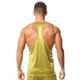thumbnail image 4 of Camiseta de tirantes de cuello redondo para hombre, de color liso, holgada, deportiva, de fitness, con tirantes finos que absorbe el sudor, en forma de H, de nailon., 4 of 5