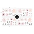 thumbnail image 4 of Pink Watercolor Floral Wall Decal - Set of 4 Sheets by Sweet Jojo Designs, 4 of 4