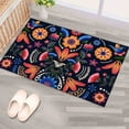 thumbnail image 5 of Abstract Flowers Rugs, Blue Flowers Rug, Flower Rugs, Runner Rug, Corridor Rug, 3D Printeds Rug, Handmade Gift, Non Slip Rug, Trendy Rug, 1.7'x2.3' - 50x70 cm, 5 of 8