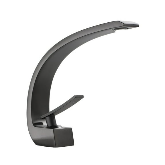 Chrome And Multicolored Brass Bathroom Faucet, Basin Sink Faucet Single Handle Cold And Hot Mixer Taps Beautiful Curve Design ,Easy to Install