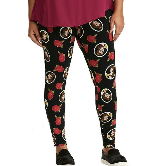 Disney Beauty and the Beast Belle Women's Plus Leggings