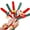 7*Small, variant on Christmas Slap Bracelets Xmas Slap Bands Christmas Theme Party Toys Favors Gifts with Santa Claus Snowman for Classroom Exchange Gift Christmas Decor