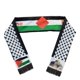 thumbnail image 1 of Bufanda de poliéster, bufanda cálida de invierno, bufanda estilo bandera nacional, 1 of 5