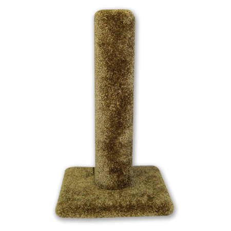 Beatrise 24 in. Round Cat Carpet Post