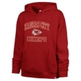 thumbnail image 2 of Women's '47  Red Kansas City Chiefs Clarity Naomi Pullover Hoodie, 2 of 3