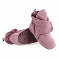 thumbnail image 4 of Ella Bonna Soft Baby Shoes, Cotton Baby Booties, Dustyrose, 0-6 Months, 4 of 5