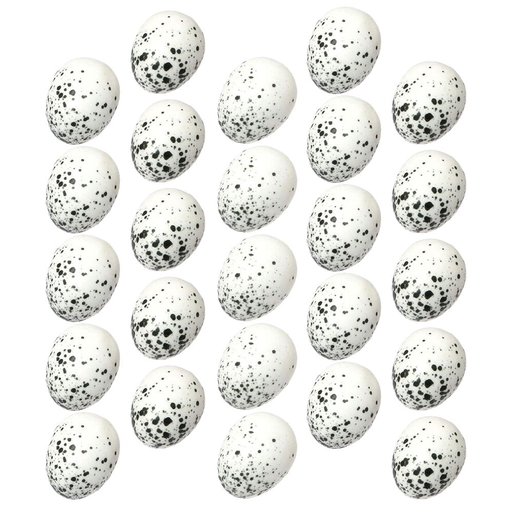 HOMEMAXS 160 pcs  Bird Nest  Stuffer Easter Bird Eggs Easter Decorative Foam Eggs Party Favors Supplies