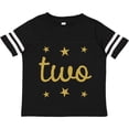 thumbnail image 3 of Inktastic 2nd Birthday Gold Two Boys or Girls Toddler T-Shirt, 3 of 5