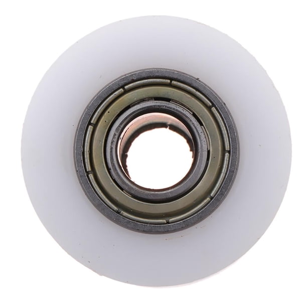 Rueda guía tensora de 6 rodillos para motocicleta Dirt Mini Bike Blanco
