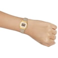 thumbnail image 3 of Casio Vintage LA680WEGL-5D Sand Leather Digital Quartz Classic Women's Watch, 3 of 7