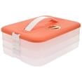 thumbnail image 1 of Box Dumpling Storage Container Fridge Food Refrigerator Freezer Organizer Bacon Dumplings Containers Lid Meat  Keeper, 1 of 7