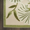 thumbnail image 5 of Nourison Aloha Indoor/Outdoor Ivory Green 9' x 12' Area Rug (9x12), 5 of 9