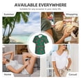 thumbnail image 5 of Goofa Watermelon Pattern Women's Slim-Fit Short-Sleeve V-Neck T-Shirt,Classic-Fit Short-Sleeve V-Neck T-Shirt-X-Large, 5 of 5