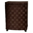 thumbnail image 2 of Oriental Furniture 27" Natural Fiber Laundry Hamper, Honey, 2 of 3