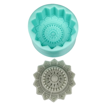 

HeroNeo Court Style Handmade Silicone Soap Molds Non-stick Baking Mold Fondant Chocolate